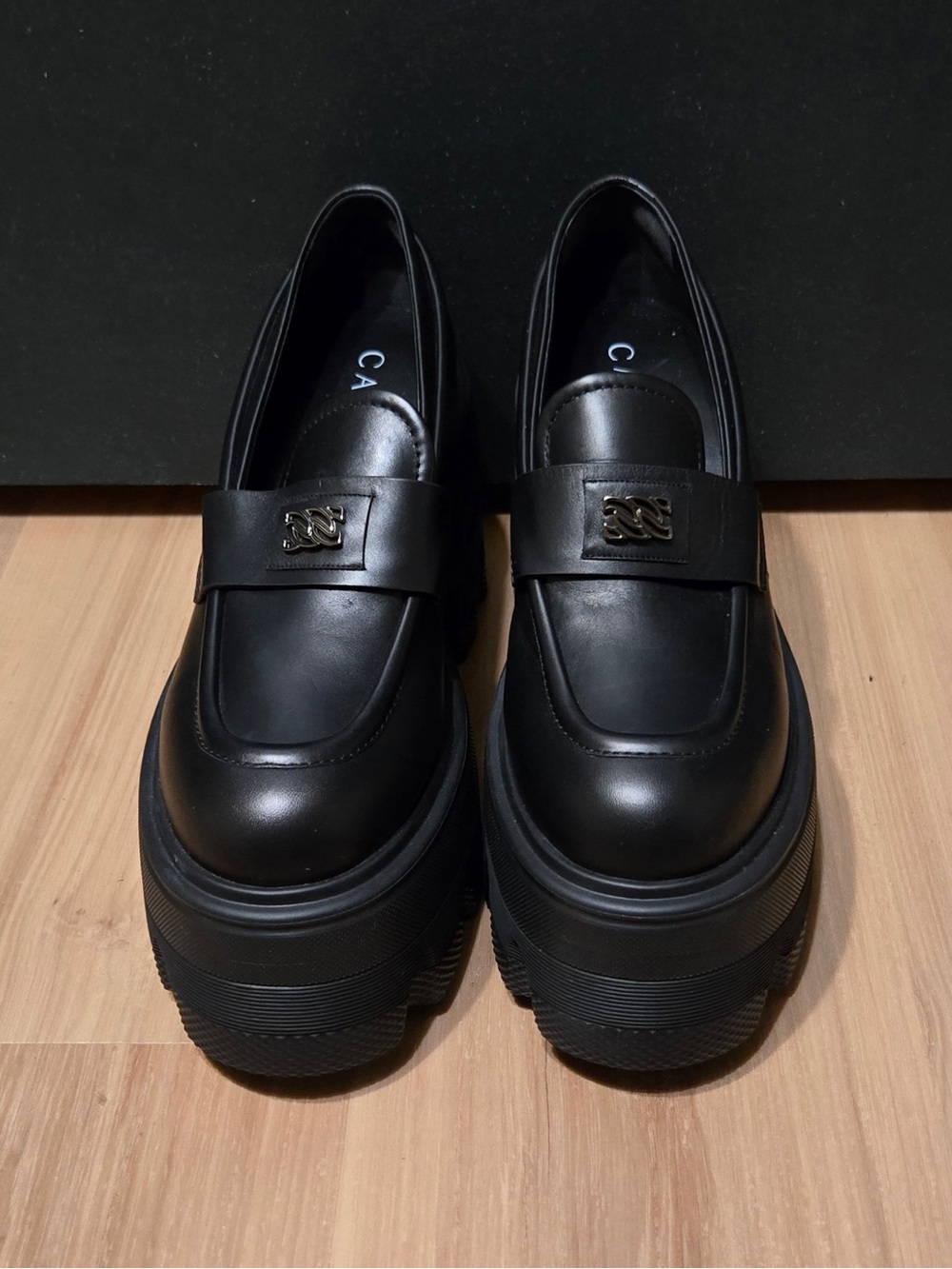 casadei | rock 110mm platform loafers | size: eu 41 (us 11/us 8) - Picture 2 of 14
